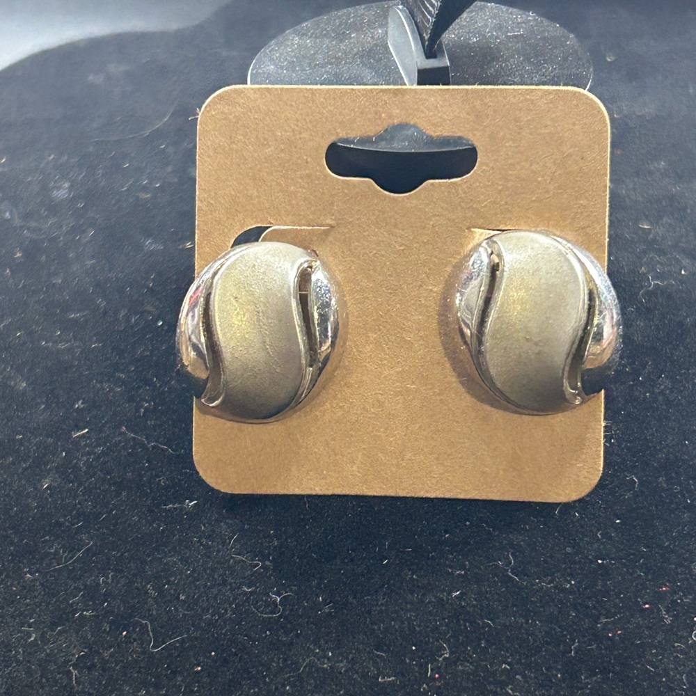 Silver Clip-On Earrings